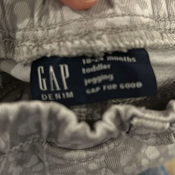 Gap jeggings leopard gray 18-24M - Picture 3 of 3